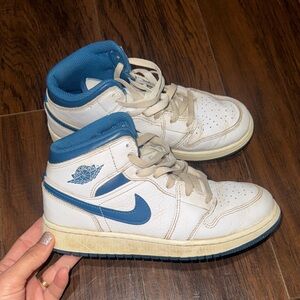 Nike Kids Sneakers White and Blue